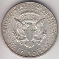 Amerikai Egyesült Államok 1968D. 1/2$ Ag "Kennedy" T:2 USA 1968D. 1/2 Dollar Ag "Kennedy" C:XF