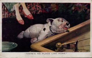 Bonzo dog, humour, "There's no place like home", s: G. E. Studdy