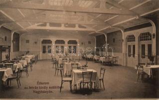 Nagybánya István király szálló / hotel, restaurant interior