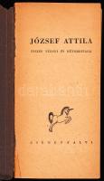 József Attila: Összes versei és műfordításai. Sarlós István ex librisével.  Bp., ~1940, Cserépfalvi kiadó. Kissé szakadt állapotban, papírkötésben.