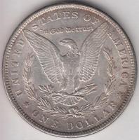 Amerikai Egyesült Államok 1889. 1$ Ag "Morgan" T:2,2- USA 1889. Morgan Dollar Ag C:aXF