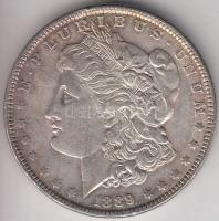 Amerikai Egyesült Államok 1889. 1$ Ag "Morgan" T:2,2-
USA 1889. Morgan Dollar Ag C:aXF