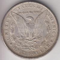 Amerikai Egyesült Államok 1890. 1$ Ag "Morgan" T:2,2- USA 1890. Morgan Dollar Ag C:aXF