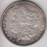Amerikai Egyesült Államok 1886. 1$ Ag "Morgan" T:2
USA 1886. Morgan Dollar Ag C:XF