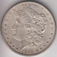 Amerikai Egyesült Államok 1898. 1$ Ag "Morgan" T:2
USA 1898. Morgan Dollar Ag C:XF