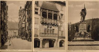 1931 Innsbruck képeslapfüzet 10db lappal