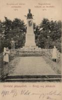 Alkenyér Kenyérmezői ütközet emlékszobra / military monument