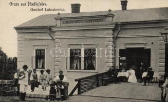 Hadikfalva, Dornesti (Bukovina); Gasthof Lukasiewicz / restaurant