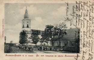Szatmárhegy church, school