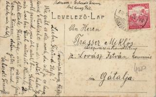 Oravica Fő utca, Korona szálló / main street, hotel (fl)