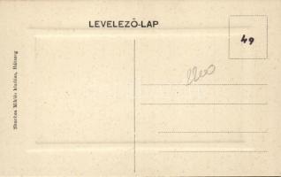 Hátszeg Hunyadi János utca, Hunyadi szálloda, Pilseni sörcsarnok / street, hotel, pub