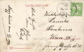 Kécsa, Nagykőcse, Horvátkécsa; Mixich-ház, templomok / villa, churches