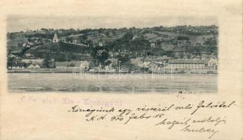 1900 Kis-Kőszeg hosszúcímzéses díjjegyes