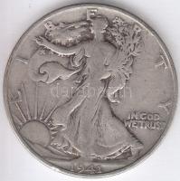 Amerikai Egyesült Államok 1941. 1/2$ Ag T:3
Amerikai Egyesült Államok 1941. 1/2 Dollar Ag C:F