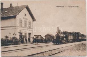 Bereck, Vasútállomás / railway station (Rb)