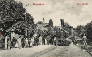 Püspökfürdő railway station