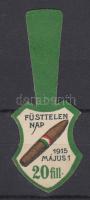 1915. május 1. Füsttelen Nap, kartonjelvény