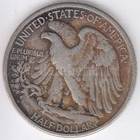 Amerikai Egyesült Államok 1943. 1/2$ Ag T:3 Amerikai Egyesült Államok 1943. 1/2 Dollar Ag C:F