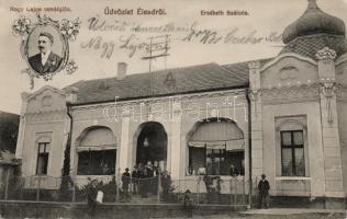 Élesd Erzsébet szálloda, Nagy Lajos vendéglős / hotel