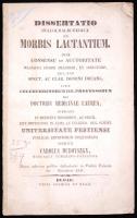 Dubovszky, Carolus: Dissertatio inauguralis medica de morbis lactantium. Budae, 1847. Typ. Gyurián et Bagó 24p. 