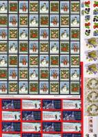 Modern USA karácsonyi levélzárók kis tétel