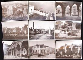 cca 1930 Kerny István (1879-1963) 25db vintage fotója olaszországi utazásáról, egy részük jelzett, s...