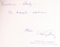 cca 1930 Kerny István (1879-1963) 25db vintage fotója olaszországi utazásáról, egy részük jelzett, s...