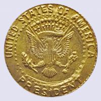 DN. "J.F. Kennedy" modern mini Au pénz 0.333 minőségű T:BU
ND. "J.F Kennedy" mod...