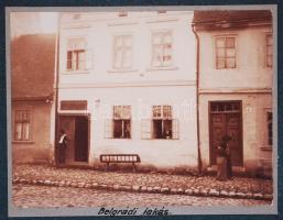 1915-1916 Kerny István (1879-1963) a háborús Belgrádban távíróhálózat-építőként készített 14db, feli...