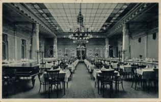 Kassa Hotel Schalkház, restaurant, 'vissza' So. Stpl