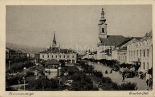 Máramarossziget Erzsébet fő tér / main square