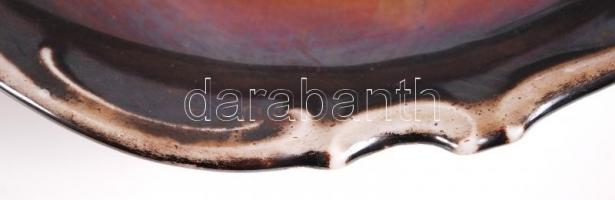 1918-1929 Komplett, ezüstözött, jelzett Arzbergi Schumann porcelán teáskészlet. Teás kancsó, cukorta...