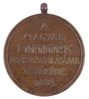 1940. "Erdélyi részek felszabadulásának emlékére" cink kitüntetés mellszalag nélkül T:2- +...