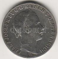 Ausztria 1861B Magyar verdejel Vereinstaler T:3+