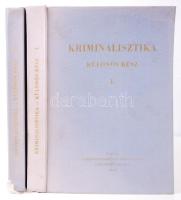 Kriminalisztika. Különös rész I-II. Szerk: Dr. Rudas György. Budapest, 1973, Zrínyi nyomda. Egészvászon kötésben