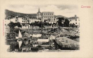 Lovran port, ships