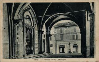 Rieti, Portico della Cattedrale