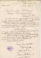 1926 Az unitárius egyház közgyűlési meghívója a Pesti izr. Hitközség részére