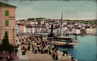 Mali Losinj, Lussinpiccolo, bank, ship (fl)