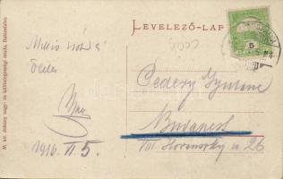 Balázsfalva Printing house street, the shop of Izsák Lób (EK)