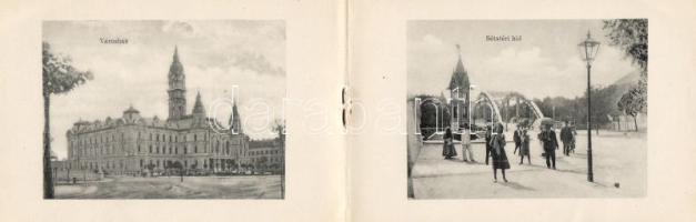 Győr képes füzet vaggongyárral és zsinagógával