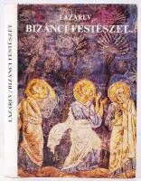 Viktor Lazarev: Bizánci festészet. Budapest, 1979, Magyar Helikon. Kartonált, papír védőborítóval, illusztrált / Paperback, with illustrations