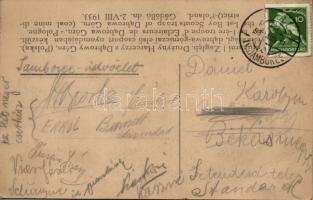 1933 Polish scouts from Zaglebie-Dabrowskie, Gödöllő Jamboree