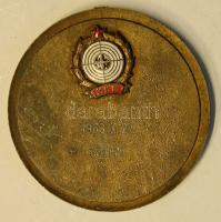 1964. "MHS" lövészérem + "Balesetmentes közlekedésért" nagyalakú Br kitűző T:2 p...