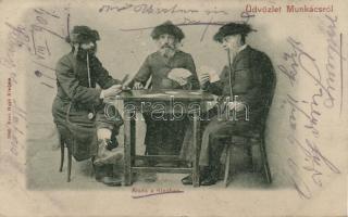 Munkács, playing card, judaica