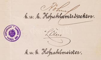 1907 Jekelfalussy Piller György későbbi olimpia bajnok vívó titkos tanácsosi kinevezése, valamint az...