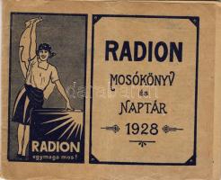 1928 Radion mosókönyv és naptár