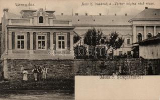 Beregszász county hall, the house of Károly Auer