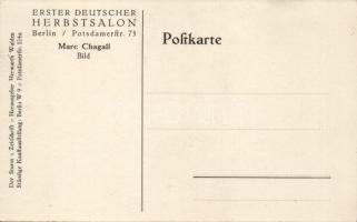 'Bild', Erster deutscher Herbstsalon, Berlin s: Marc Chagall