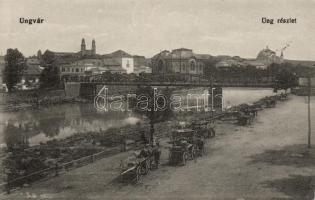 Ungvár Ung riverside, synagogue